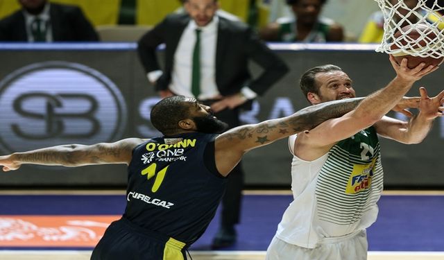 Ing Basketbol Süper Ligi: Frutti Extra Bursaspor: 82 - Fenerbahçe Beko: 77
