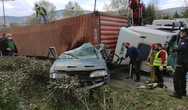Orhangazi'deki Bir Kişinin Öldüğü Kazayla İlgili Tır Şoförü Tutuklandı