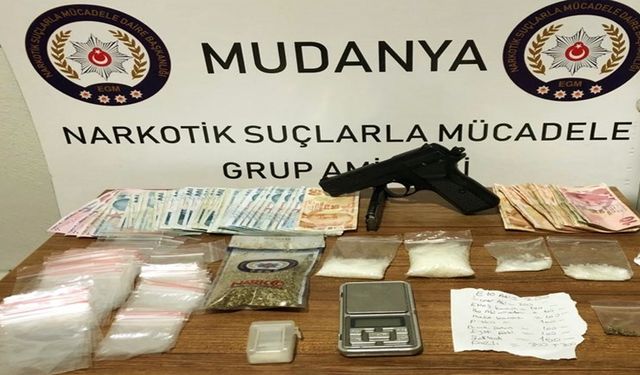 Mudanya'da Uyuşturucu Operasyonu! 4 Şüpheli Tutuklandı