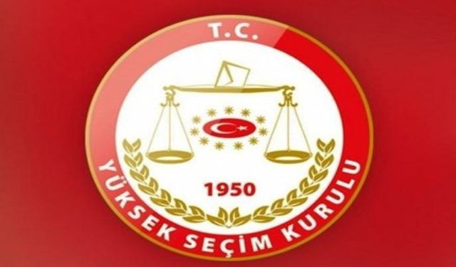 YSK, Yerel seçime katılacak partileri açıkladı