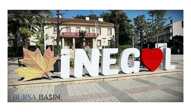 İnegöl Kalp Sembolüne Çirkin Saldırı