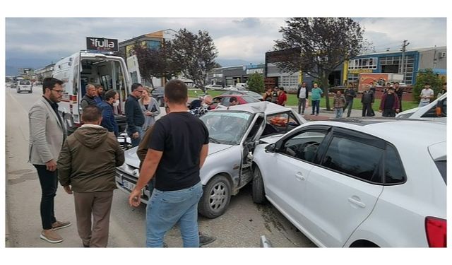 Bursa'da Korkutan Kaza