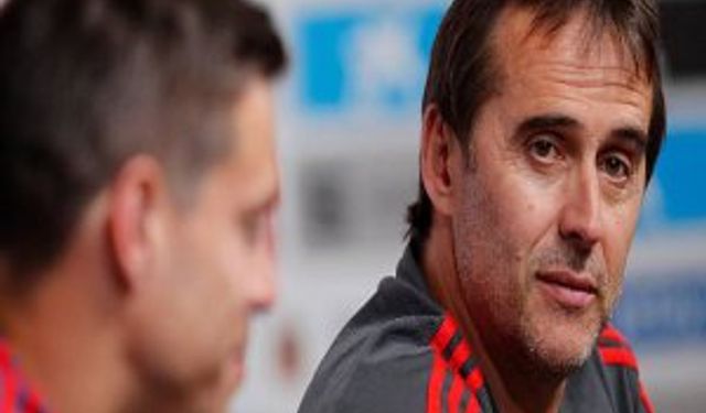 İspanya'da Milli Takımından Julen Lopetegui'in Görevine Son Verildi