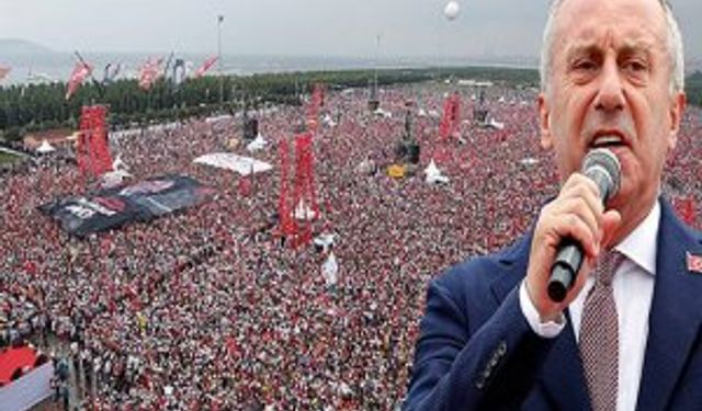 Muharrem İnce Seçim Finalini İstanbul Maltepe'de Yaptı