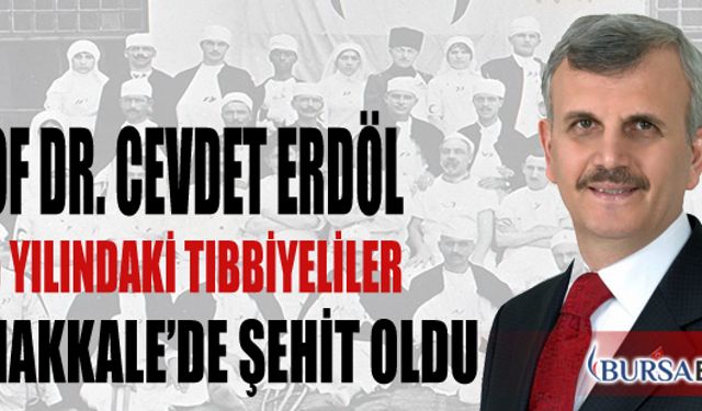 1915 Yılındaki Tıbbiyeliler Çanakkale'de Şehit Oldu