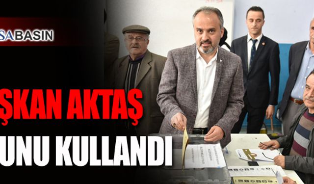 Başkan Aktaş Oyunu Kullandı