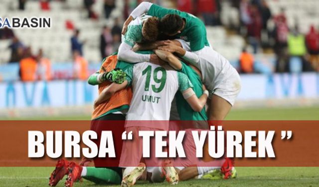 Bursaspor'a Bir Destek de Bursalı İş Adamlarından Geldi