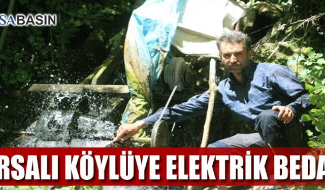 Bursalı Köylü Yapmış Olduğu Sistem İle Elektrik Faturası Ödemiyor