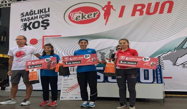 Sağlıklı Yaşam İçin Koş Sloganıyla Bursa'da Düzenlenen Maratona Büyükşehir Damga Vurdu