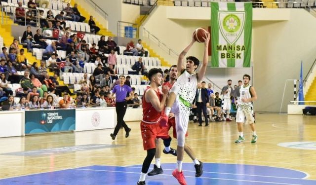 Manisa Bbsk Bandırma Kırmızı'yı 70-65 Yendi