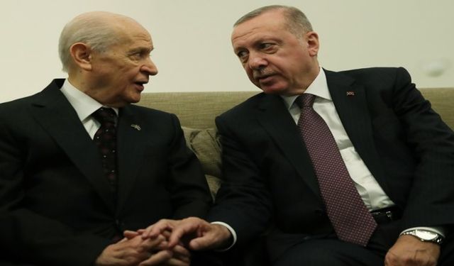 Cumhurbaşkanı Erdoğan İle Bahçeli TBMM'de Görüşme Gerçekleştirdi