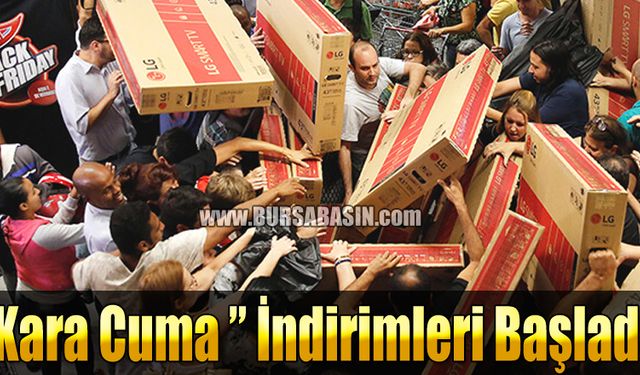 'Kara Cuma' Olarak İsimlendirilen İndirim Günleri Geldi