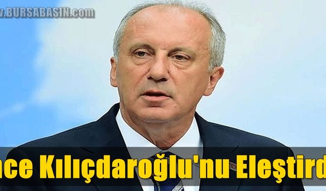 Muharrem İnce Beştepe İddialarıyla İlgili Çarpıcı Açıklamalarda Bulundu