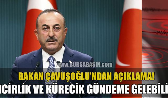 Çavuşoğlu: ABD Yaptırım Kararı Alırsa Karşı Hamle Gündeme Gelir