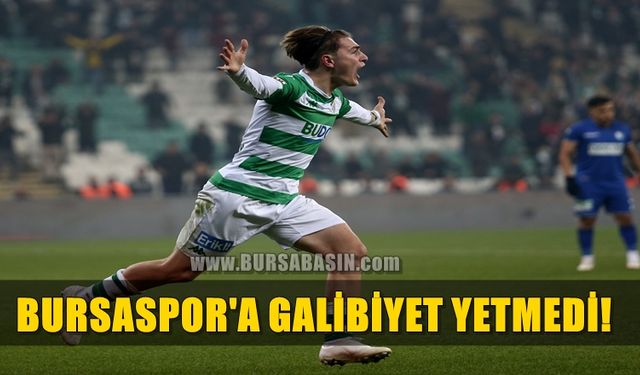 Bursaspor'a Sahasında Aldığı Galibiyet Yetmedi! 'Tur Erzurumspor'un'