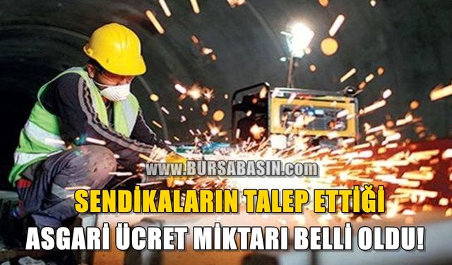 Sendikaların Talep Ettiği Asgari Ücret Miktarı Belli Oldu