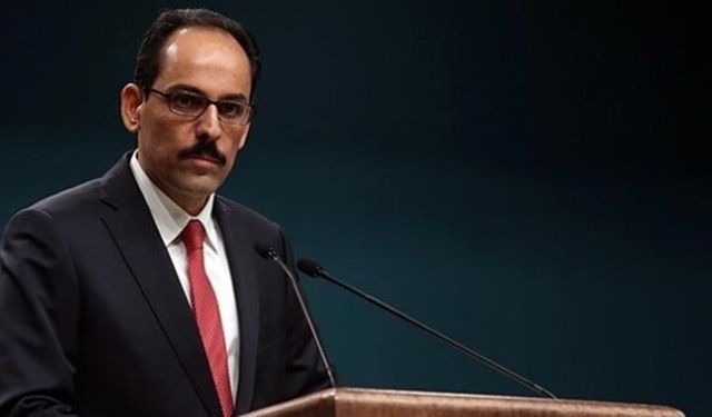 Cumhurbaşkanlığı Sözcüsü İbrahim Kalın'dan 'Trump'ın sözde barış planı' açıklaması Açıklaması