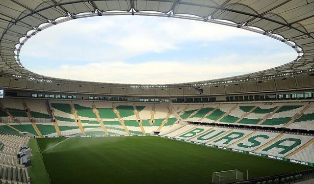 Bursaspor-Boluspor maçında koronavirüse karşı alınacak önlemler