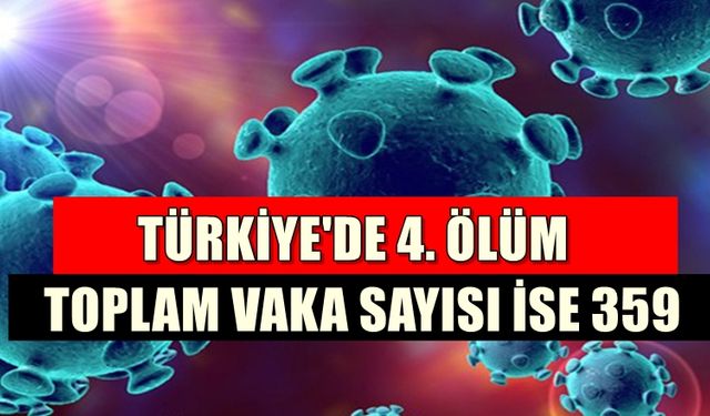 Sağlık Bakanı Koca Açıkladı! Toplam kaybımız 4, vaka sayısı ise 359