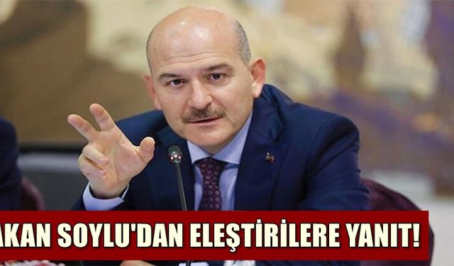 İçişleri Bakanı Soylu'dan Sokağa Çıkma Yasağı Eleştirilerine Yanıt!