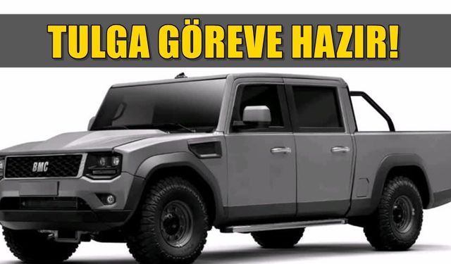 BMC'nin Ürettiği Zırhlı Pikap Tulga Göreve Hazır