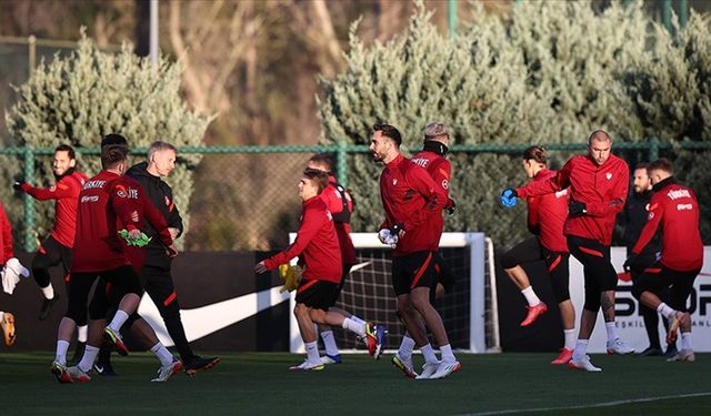 A Milli Futbol Takımı'nda durmak yok