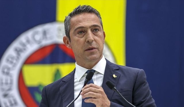 Fenerbahçe Kulübü Başkanı Ali Koç'dan flaş açıklama