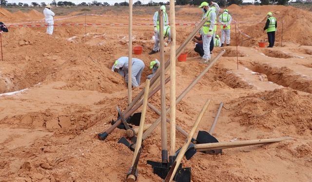 Libya'nın Terhune kentinde 6 ceset daha bulundu