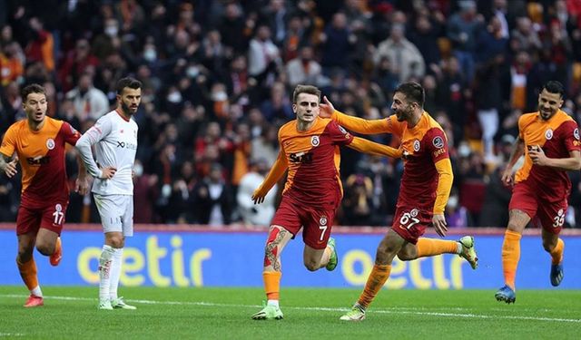 Galatasaray - Antalyaspor maç sonucu: 2-0