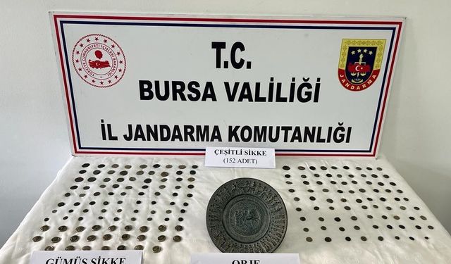 Bursa'da Tarihi Eser Kaçakçısı Yakalandı