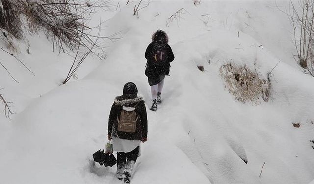 Kar yağışı nedeniyle eğitime ara verilen iller