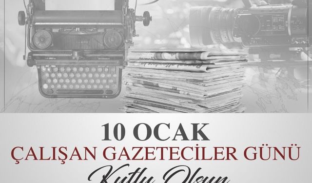 Yıldırım Belediyesi 10 Ocak Gazetciler Günü Mesajı