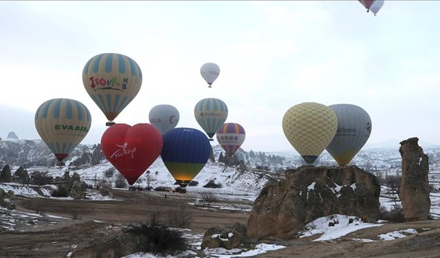 Sevgililer Günü'nde çiftler o bölgeye akın etti