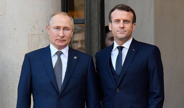 Putin ve Macron telefonda görüştü