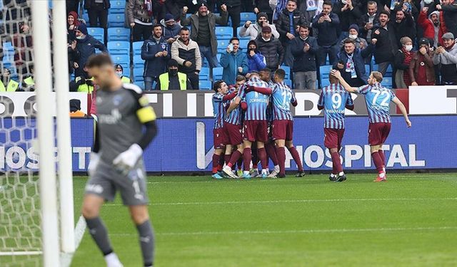 Trabzonspor: Şampiyonluk yolunda bir engeli daha aştı