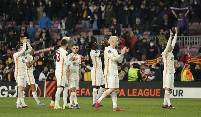 Galatasaray zorlu Barcelona Deplasmanında müthiş savaş