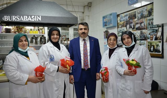 Başkanı Oktay Yılmaz, üreten ve çalışan kadınların yanındayız