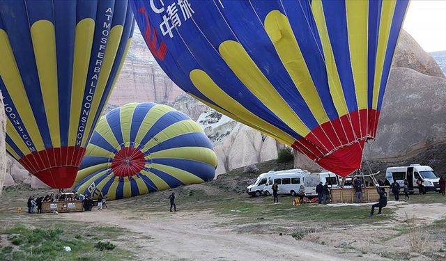 Kapadokya'da balon turları 6 gündür yapılamıyor