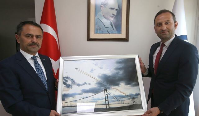 Çanakkale Valisi Aktaş, AA Bursa Bölge Müdürlüğüne ziyaret