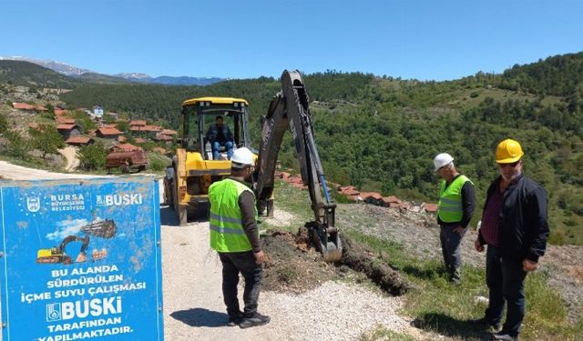 Bursa Keles'in alt yapısına yenileme