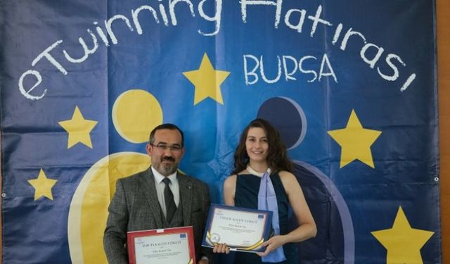 Bursa'da 'eTwinning kalite etiketi' heyecanı