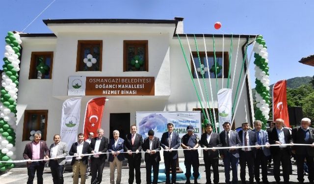 Bursa'da kırsal kesim Osmangazi ile kalkınıyor