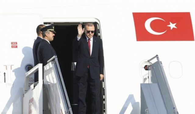 Cumhurbaşkanı Erdoğan BAE'ye gitti