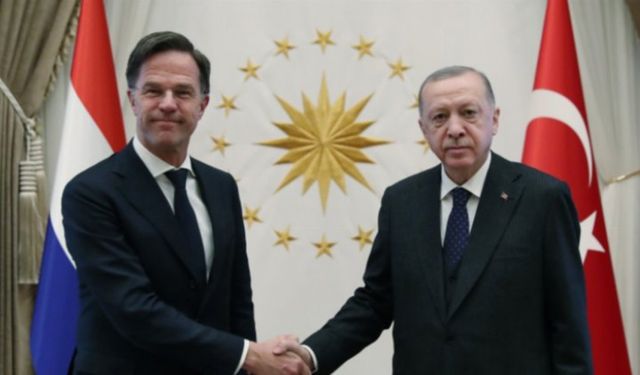 Cumhurbaşkanı Erdoğan Başbakan Rutte ile görüştü