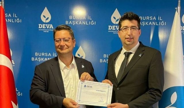 DEVA'dan Bursa Büyükorhan'a atama