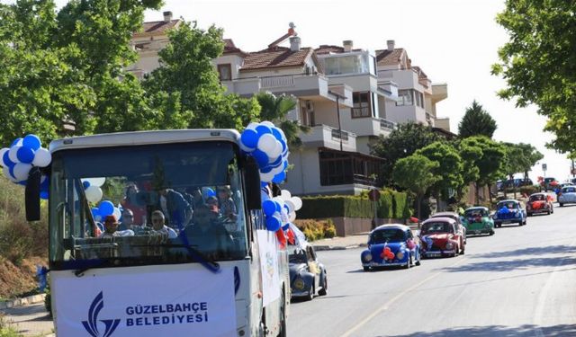 İzmir Güzelbahçe'de 'vosvos'lu coşku