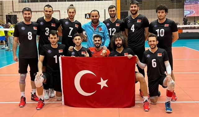 İşitme Engelliler Erkek Voleybol Milli Takımı ikinci kez…