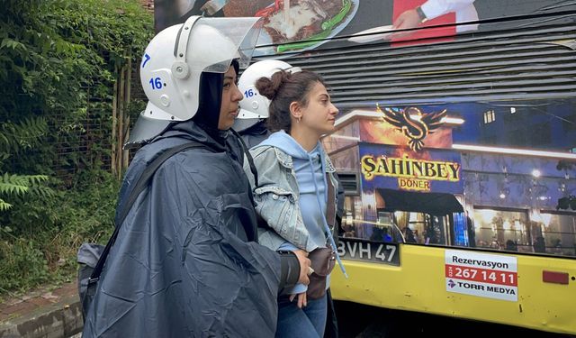 Bursa'da izinsiz yürüyüşe 19 gözaltı