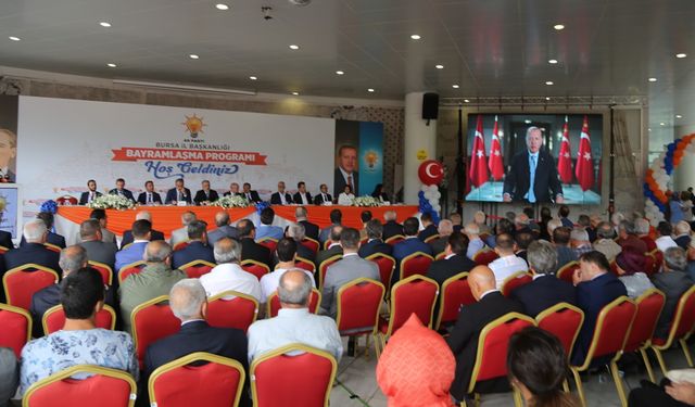 AK Parti Bursa İl Başkanlığı Bayramlaşma programı