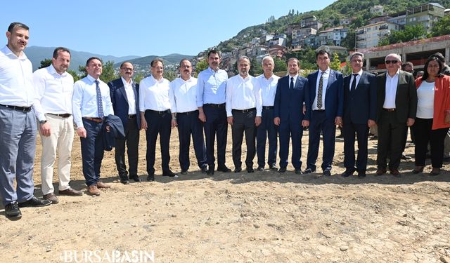 Çekirge Teras Projesin İlk Fidan Bakan KURUM'dan